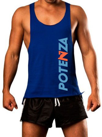 Camiseta sin mangas con logo Potenza en vertical